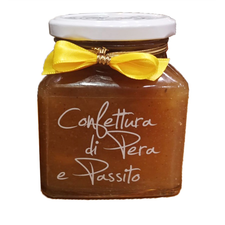 Artisanal BIO pear jam with Passito